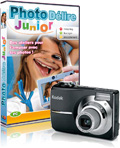 Pack Appareil photo num�rique Kodak 6.1 Megapixels +  Photo D�lire Junior