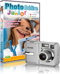 Pack Appareil photo num�rique Kodak 7.1 + Photo D�lire Junior