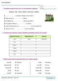 Fiches pour l'�l�ve : Grammaire (CE1-CE2)
