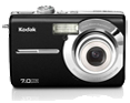 Appareil photo  Kodak 7.0 Megapixels (Noir)
