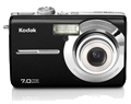 Appareil photo  Kodak 7.0 Megapixels (Noir)