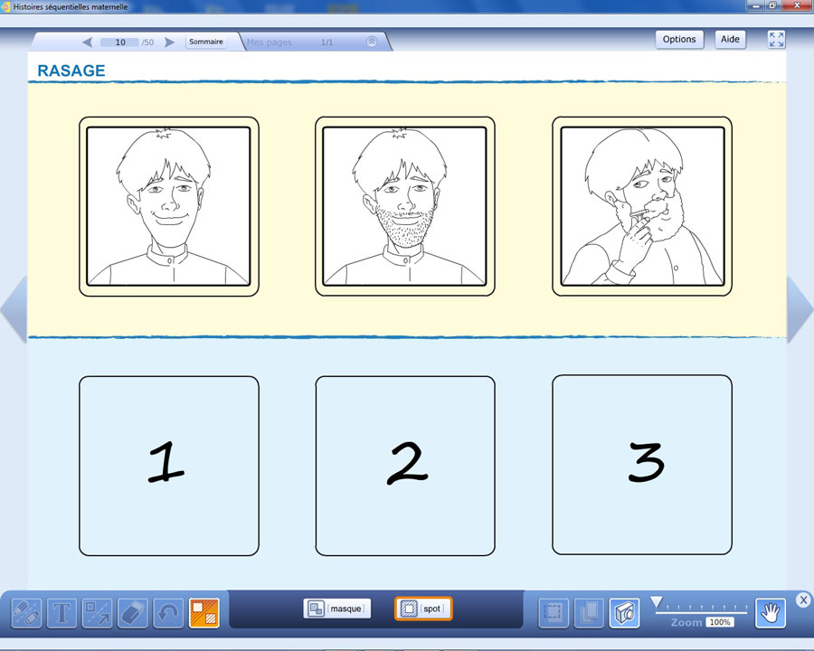 Fiche maternelle histoire