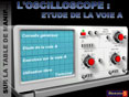 Oscilloscope voie A