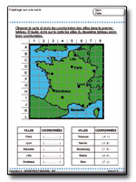 Reperage sur une carte