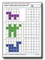 Fiches pour l'�l�ve : Activit�s math�matiques en Grande Section