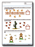 Fiches pour l'�l�ve : G�om�trie et Mesures au CE1