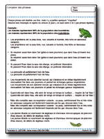 Fiches pour l'�l�ve : Lecture niveau II (CE2-CM1-CM2)