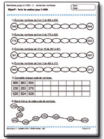 Fiches pour l'�l�ve : Num�ration et Op�rations au CE2