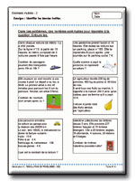Fiches pour l'�l�ve : R�solution de Probl�mes au CE2
