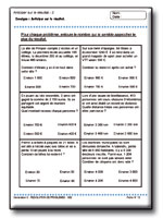 Fiches pour l'�l�ve : R�solution de Probl�mes au CE2