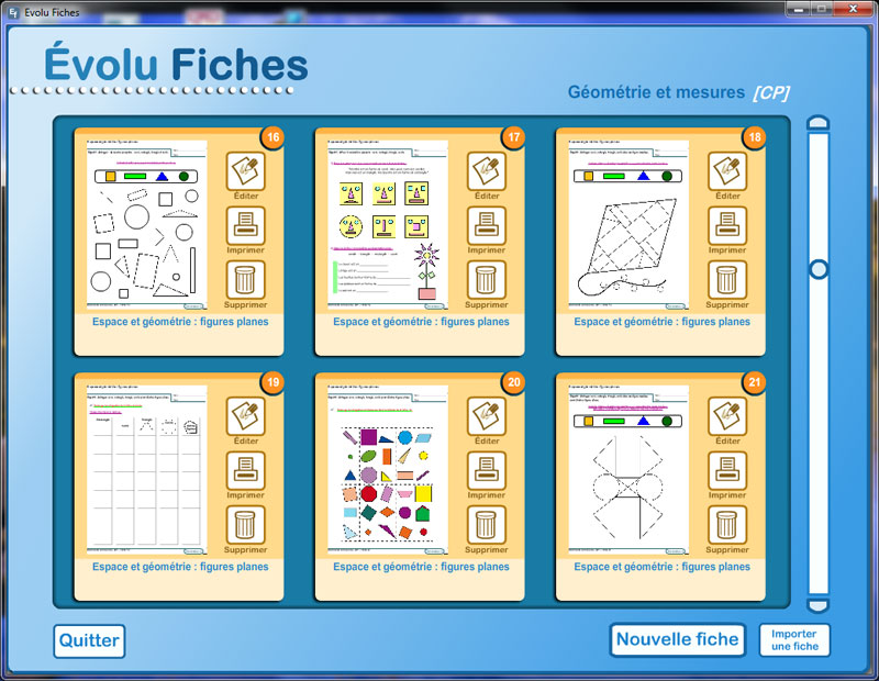 Fiche cp mesure de longueur