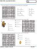 Fiches pour l'�l�ve : Conjugaison (CE1-CE2)