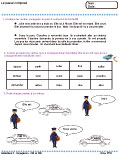Fiches pour l'�l�ve : Conjugaison (CE1-CE2)