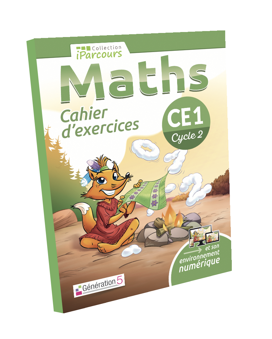 Cahier iParcours Maths CE1