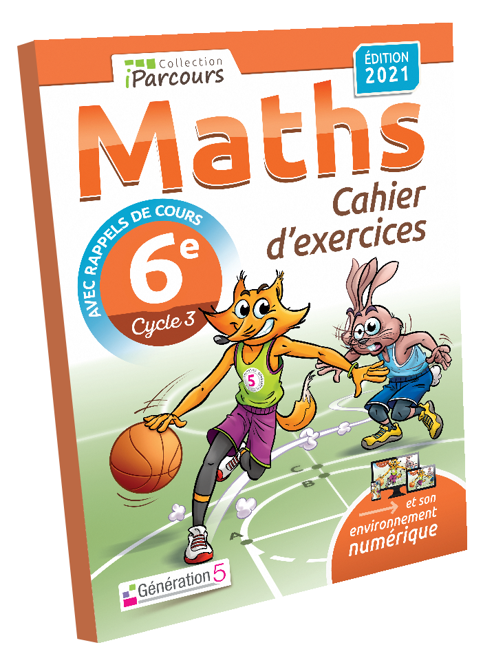 Cahier-Manuel iParcours Maths 6e