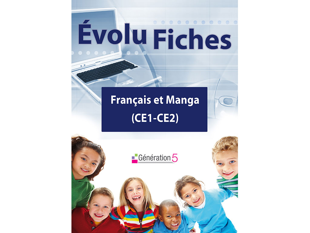 Evolu Fiches - Français et Manga (CE1-CE2)