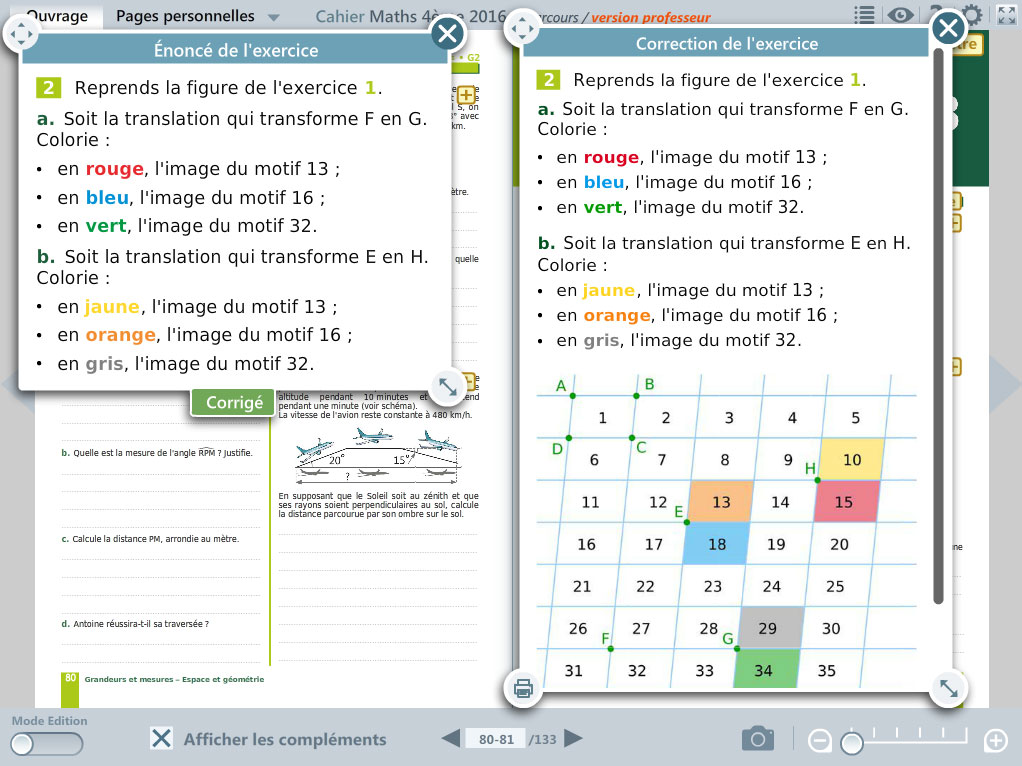 Cahier D'exercices Iparcours Maths 4e Correction
