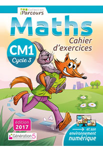 Cahier d'exercices iParcours Maths CM1 (éd. 2017)