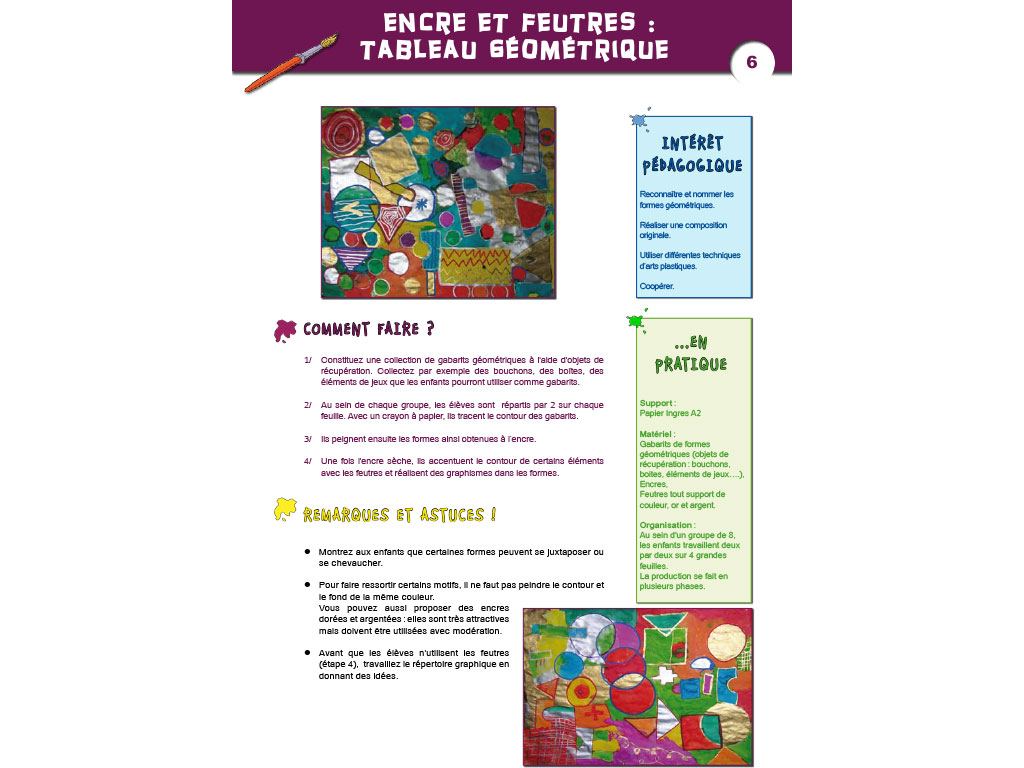 Arts Visuels En Maternelle Et Cp