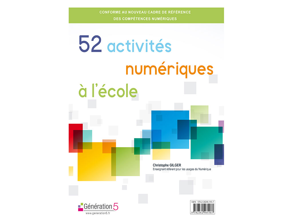 Logiciel 52 activités numériques à l'école