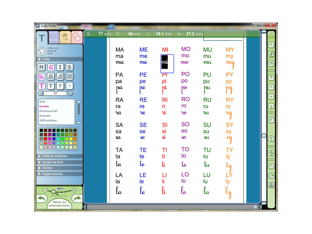 Evolu Fiches Lecture En Maternelle Grande Section