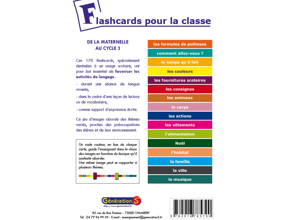 Les flashcards de Ma Classe Accompagnée - Classe accompagnée de