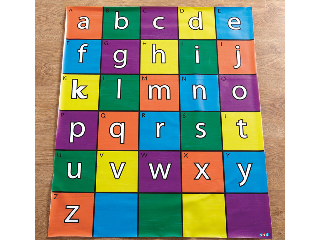Tapis alphabet pour robots pédagogiques