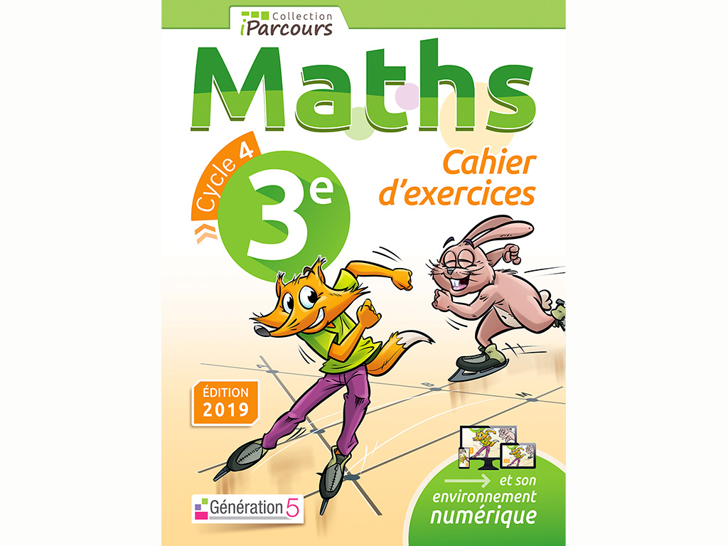 Cahier d'exercices iParcours maths 3eme