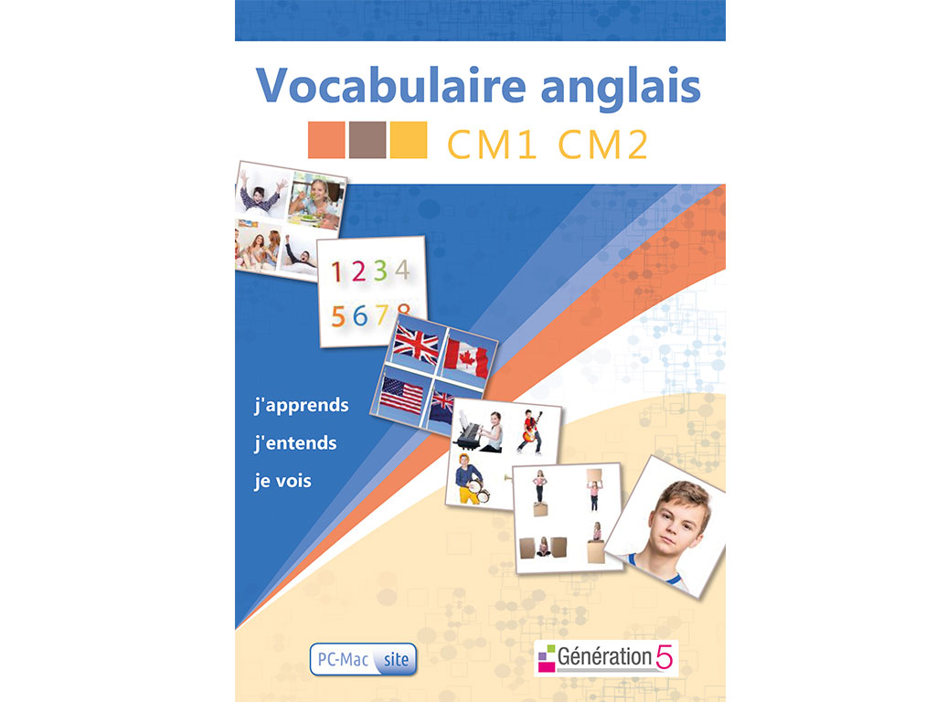 Logiciel Vocabulaire anglais CM1 et CM2