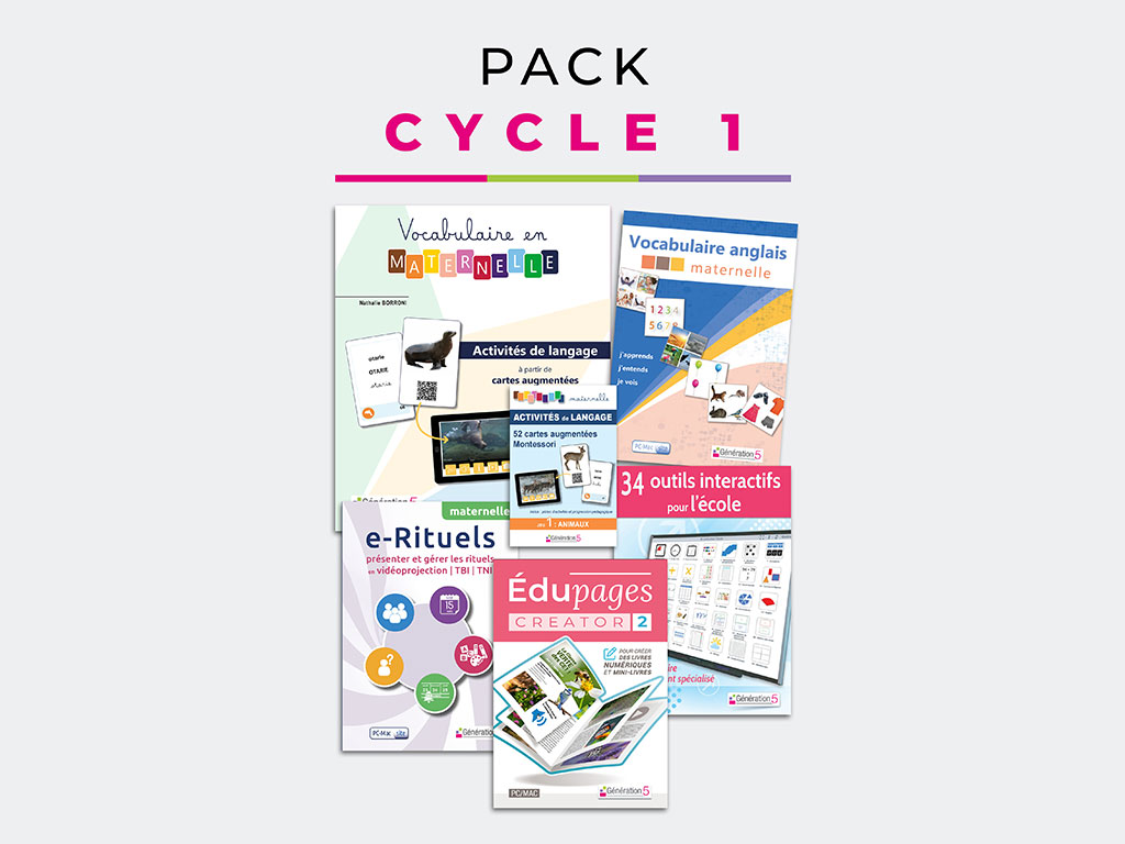 Facing Pack Cycle 1 (Maternelle )