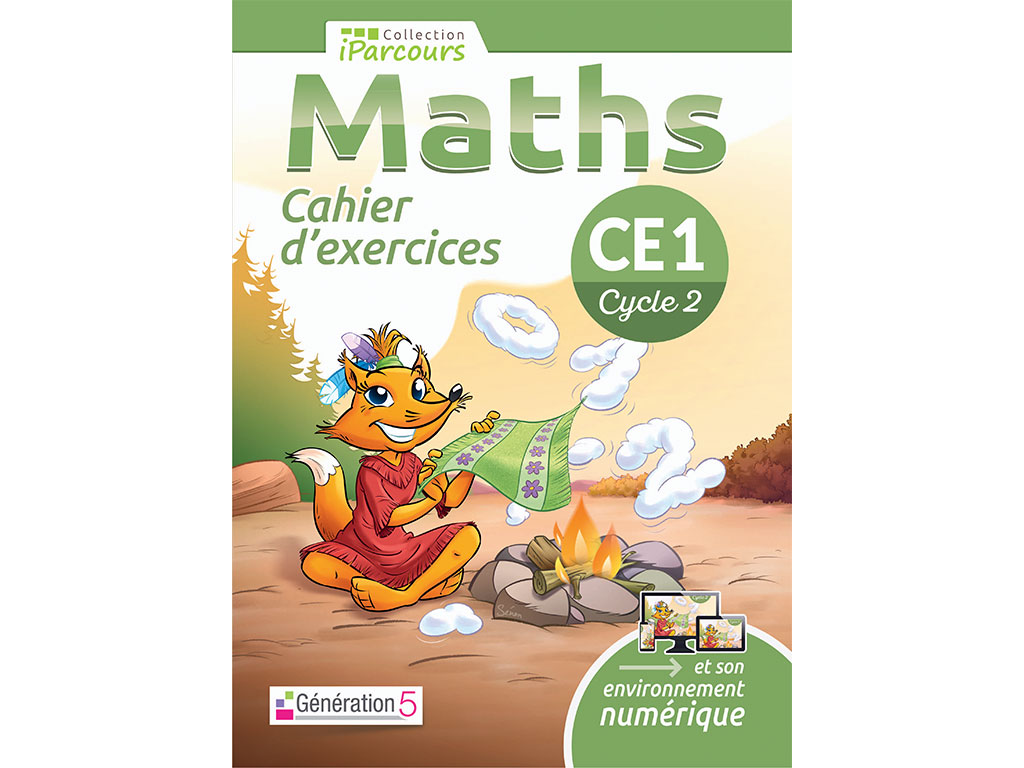 Cahier d'exercices iParcours Maths CE1