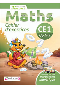 Cahier d'exercices iParcours Maths CE1 (éd. 2023)