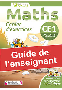 Guide de l'enseignant iParcours Maths CE1 (éd. 2023)
