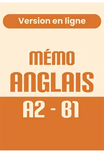 Mémo Anglais A2-B1 - Version en ligne