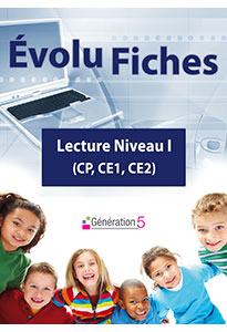 Evolu Fiches - Lecture niveau I (CP, CE1, CE2)