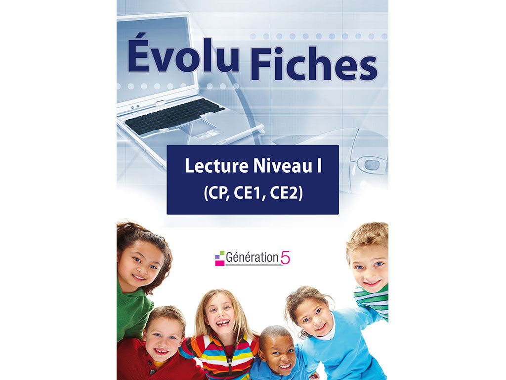 Evolu Fiches - Lecture niveau CP, CE1, CE2