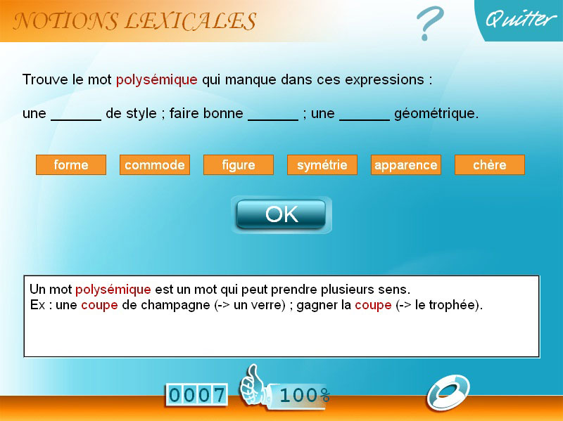 FRANÇAIS – Étude de la langue 5e